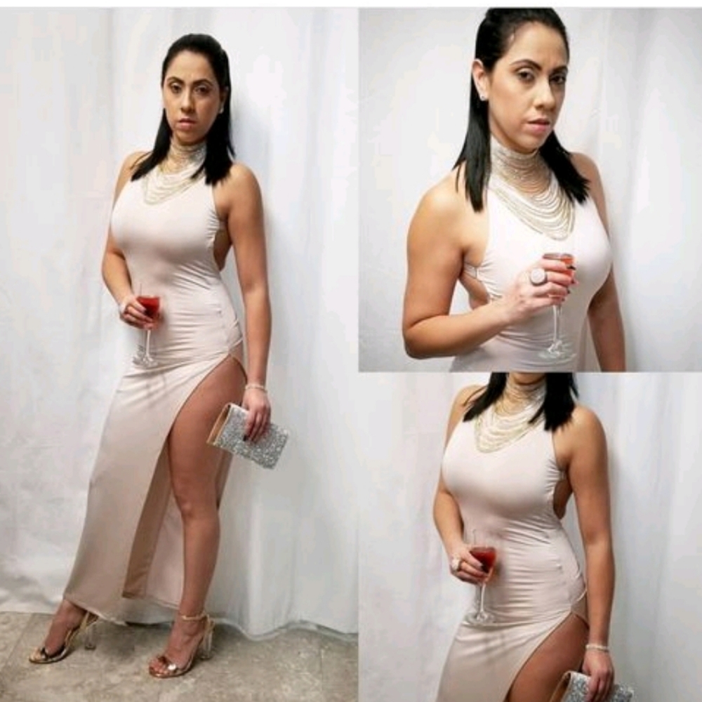 Beautiful Champagne 🍾 Color Dress